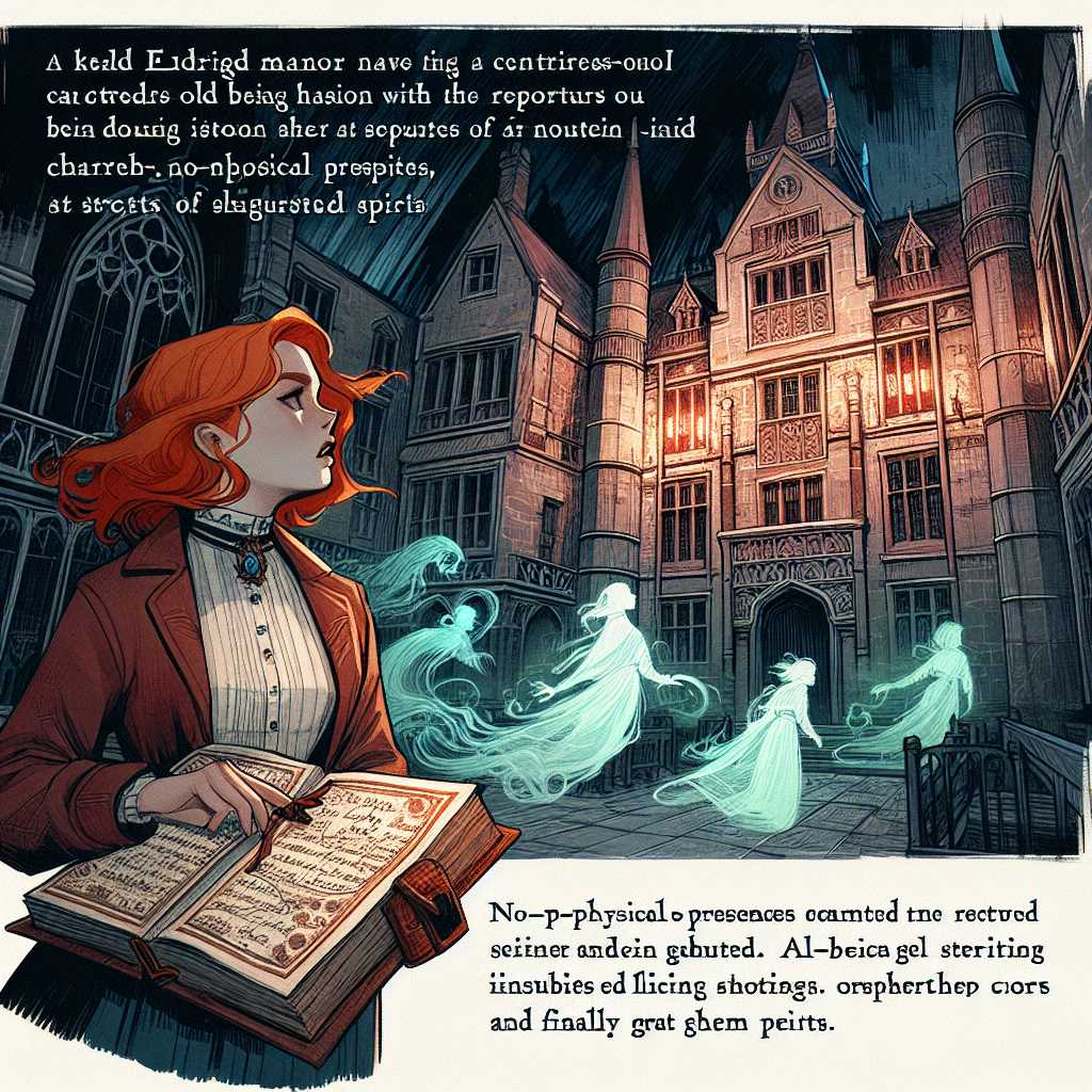 Echoes of Eldridge Manor: A Tale of Courage and Closure