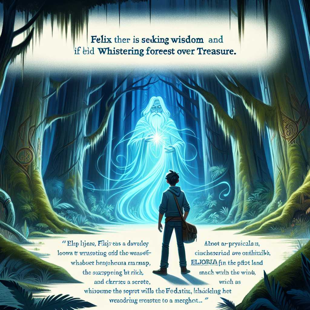 Felix's Quest: The Hidden Wisdom of Whispering Forest