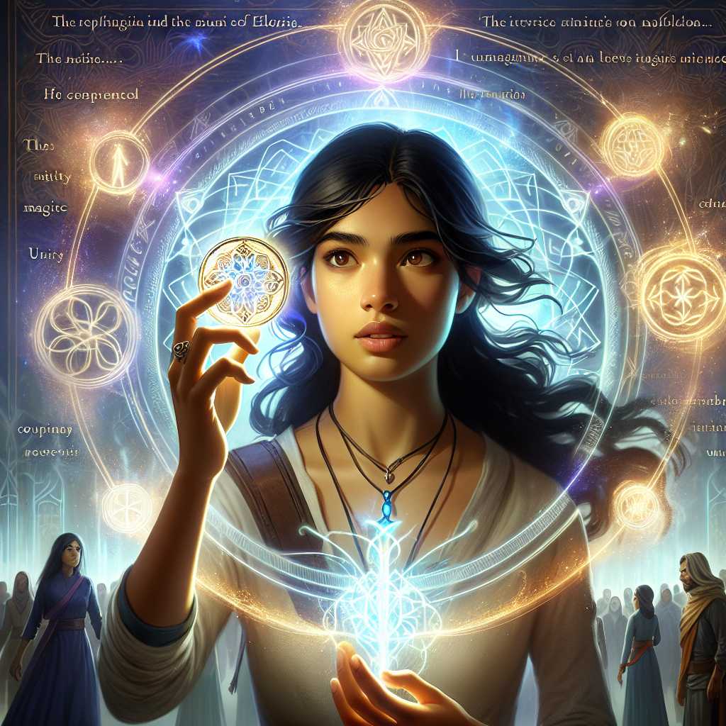 The Amulet's Call: Arial's Journey to the Heart of Eldoria