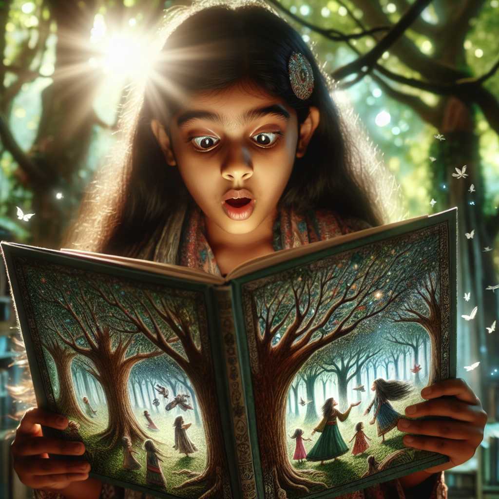Lila's Enchanted Adventure in the Whispering Woods