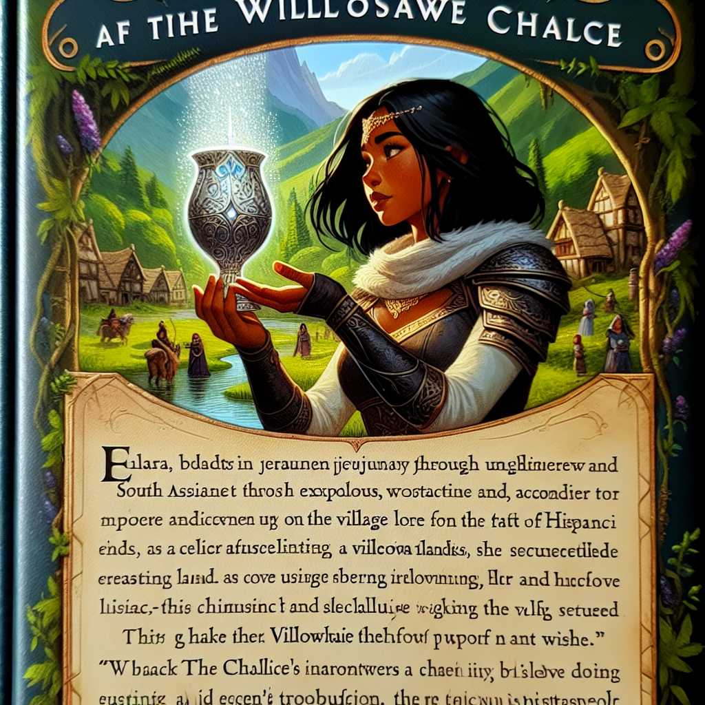 Elara's Quest for the Silver Chalice
