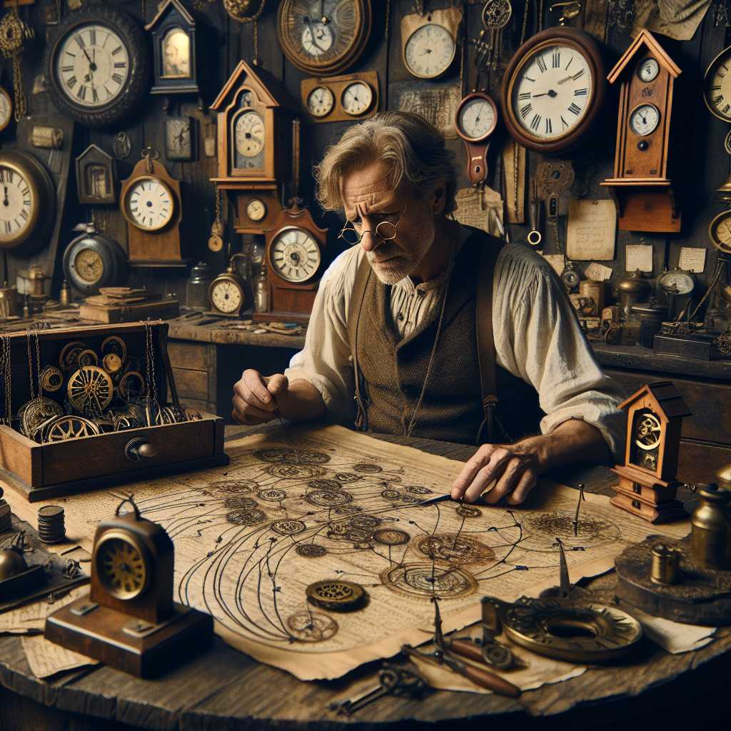 Elric's Timeless Journey: Love and Loss of a Clockmaker