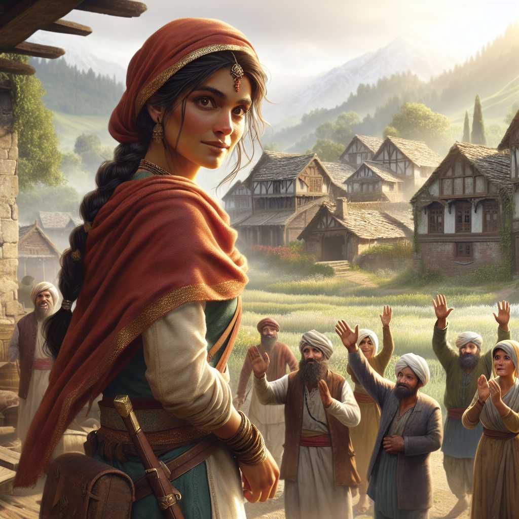 Elara's Quest for the Lunar Chalice