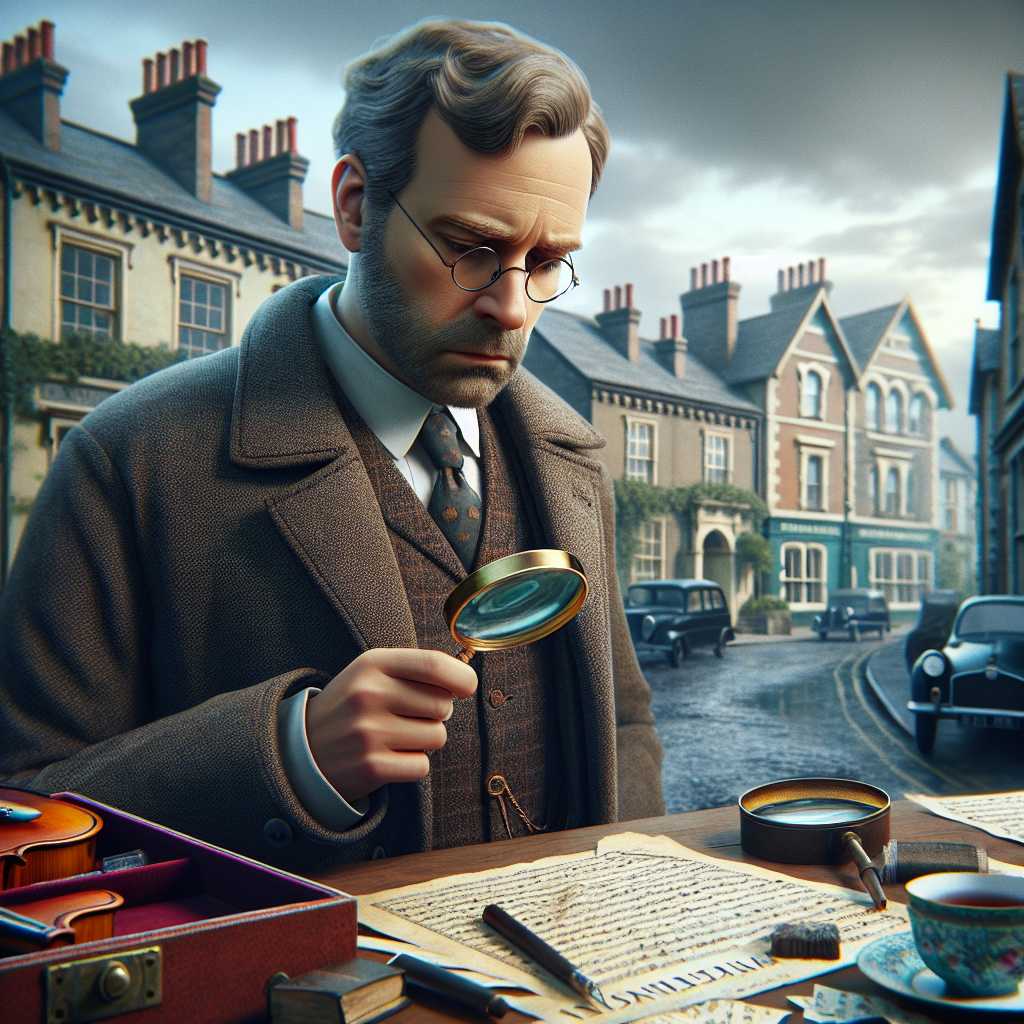 Inspector Ridgeway and the Vanishing Violin Mystery