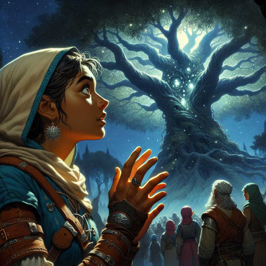 The Enchanted Oak of Eldergrove