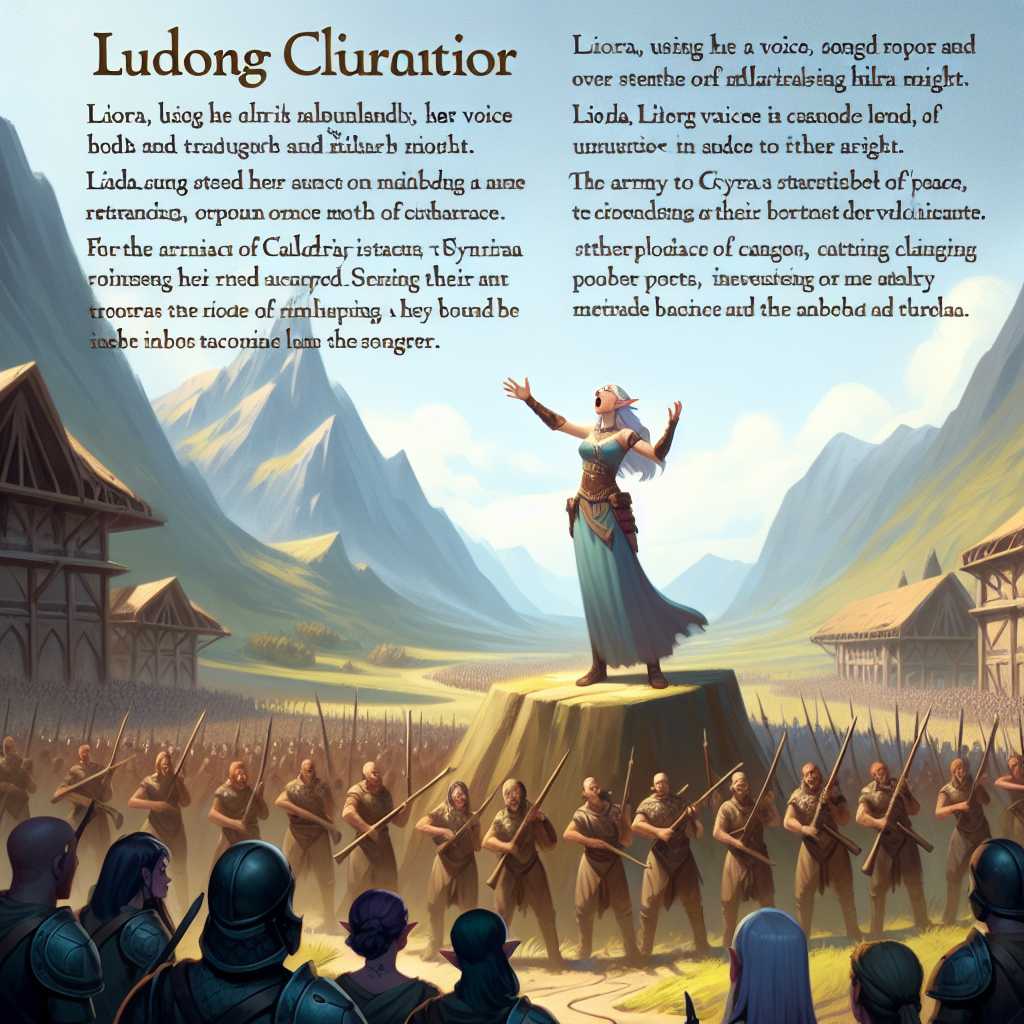 The Last Song of Liora