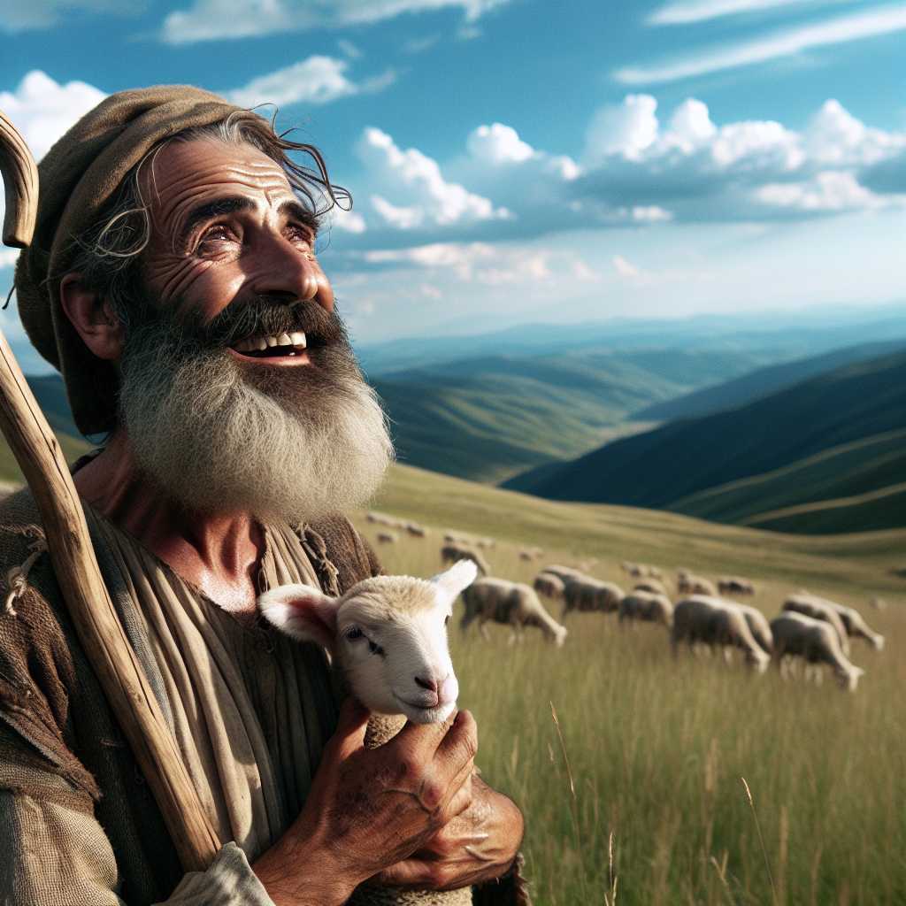 Amos and the Lost Lamb: A Tale of Faith and Devotion