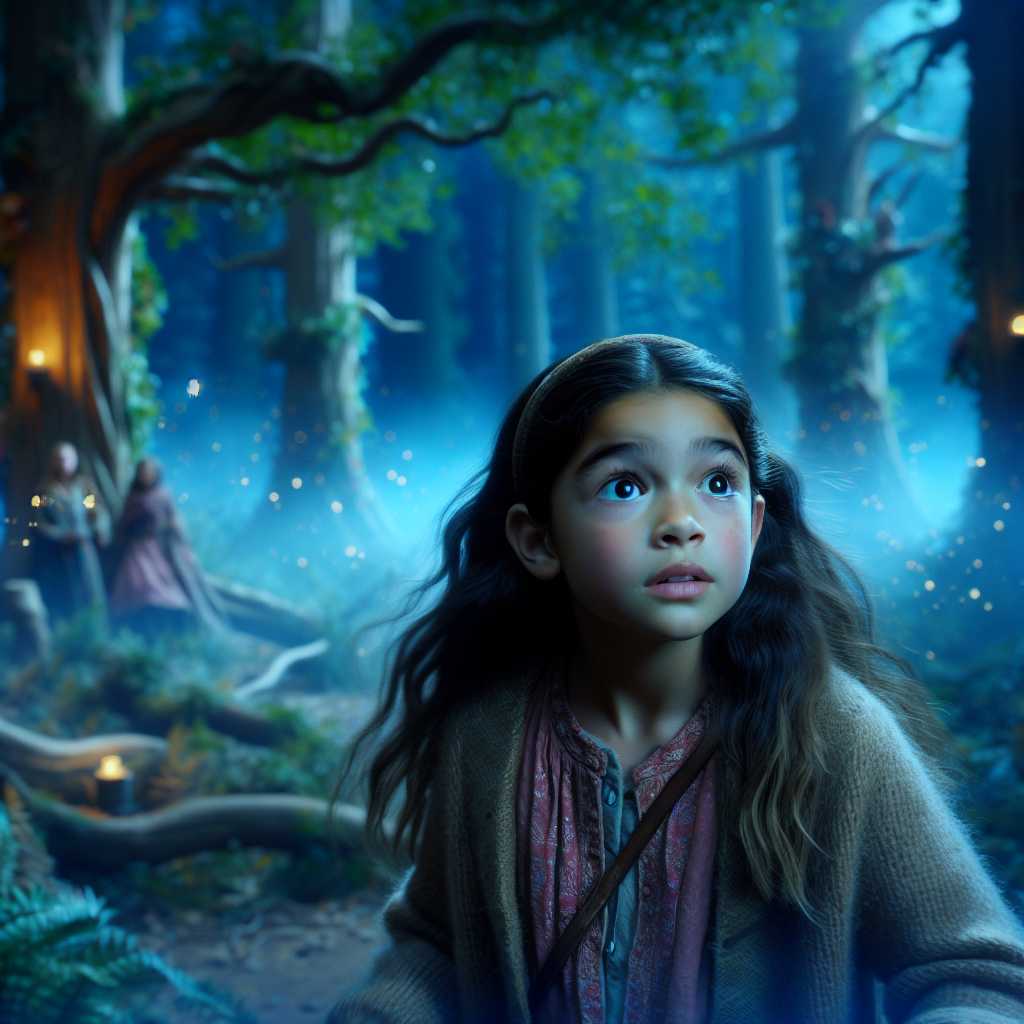 Eleanor's Enchanting Journey in the Whispering Woods