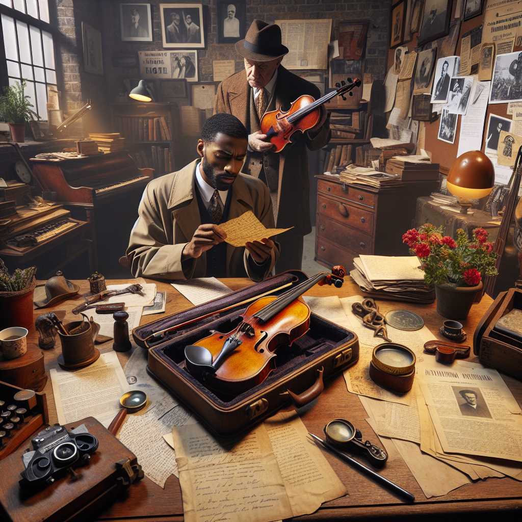 The Case of the Vanished Violin: A Love's Gentle Note