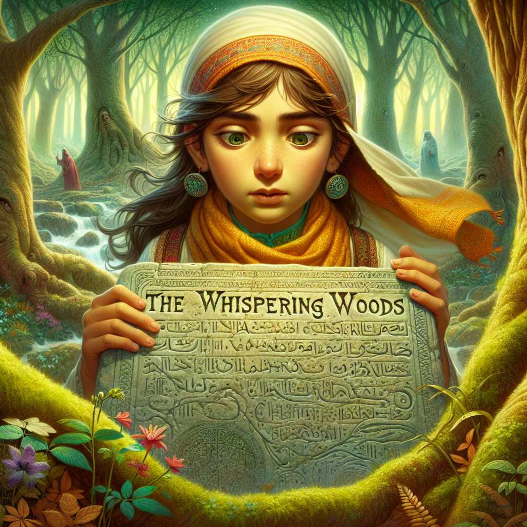 Elara's Journey into the Whispering Woods