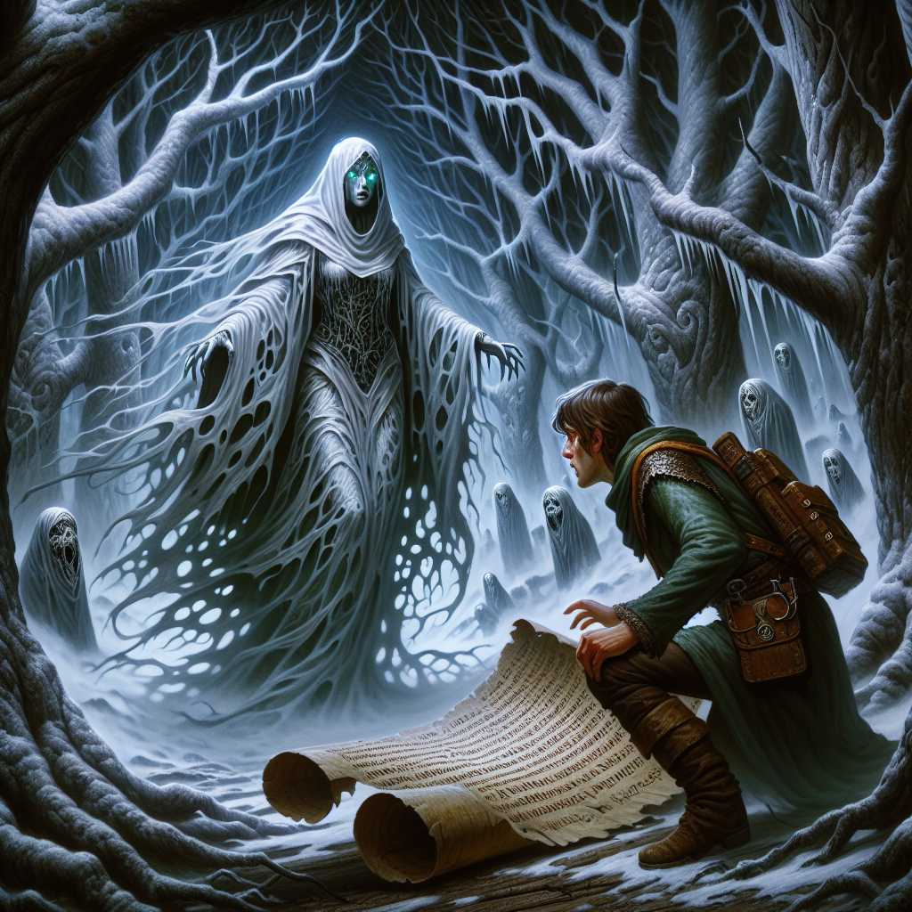 Elias and the Weeping Wanderer of the Shadowed Woods