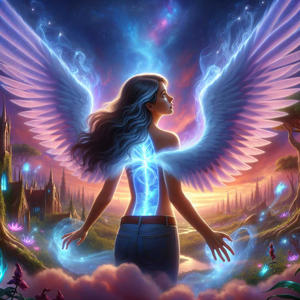 Elara's Ascent: Wings of Courage