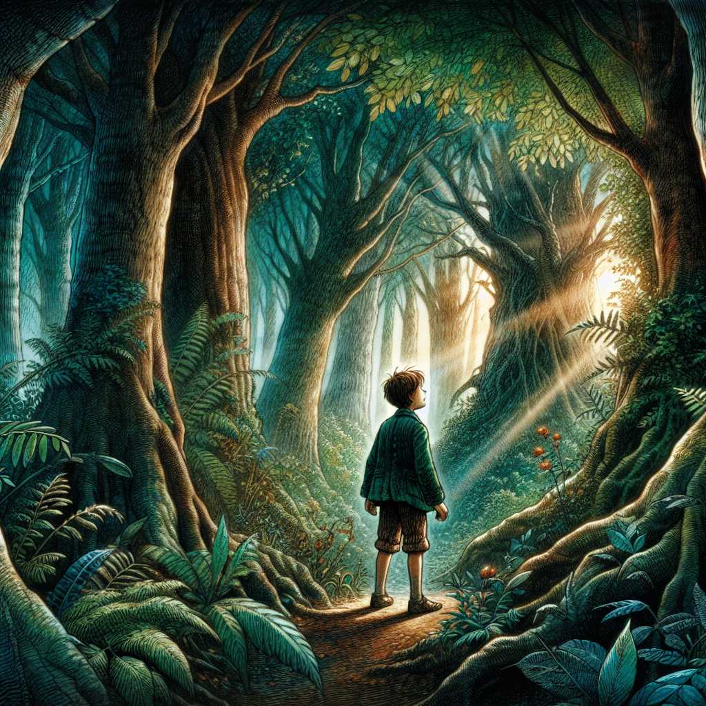 Oliver's Enchantment in the Whispering Woods