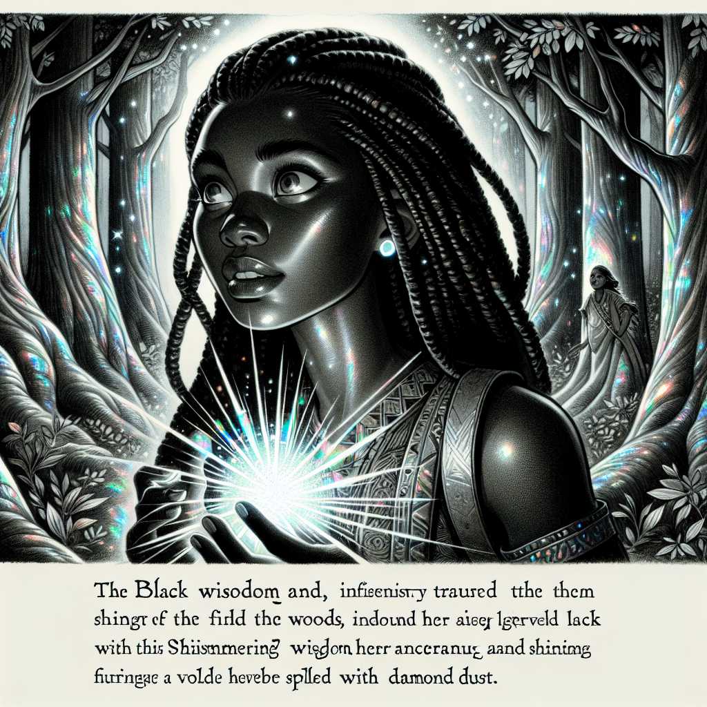 The Journey Within: Elara's Quest in the Shimmering Woods