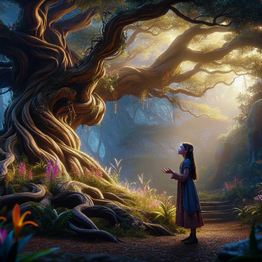 The Magical Adventures of Lily and the Whispering Tree