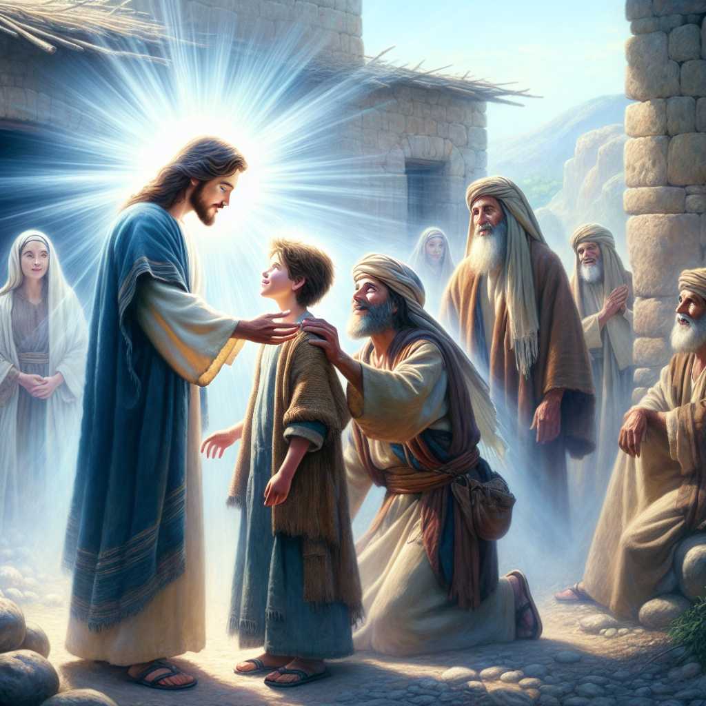 Ephraim's Encounter with Jesus: A Tale of Faith and Healing