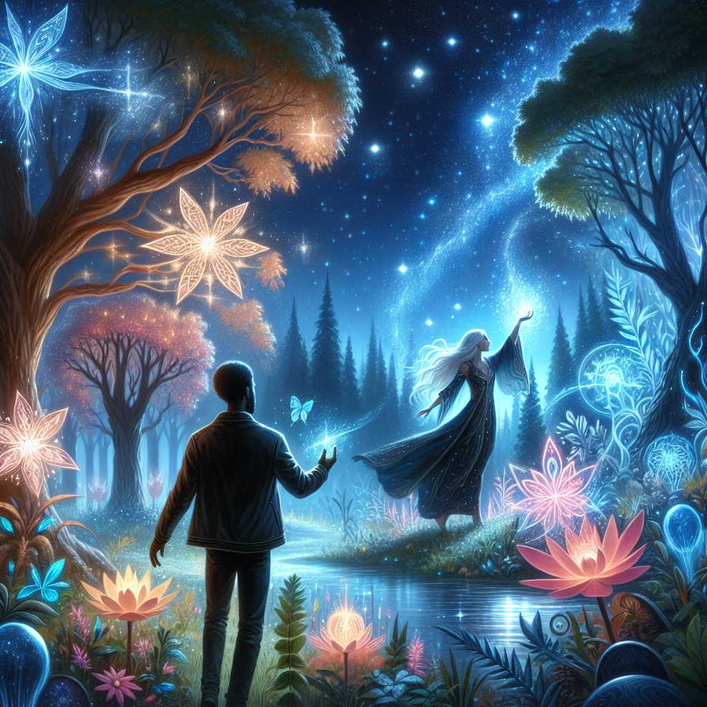 The Tale of Elarion: Destiny's Embrace in the Circle of Whispers