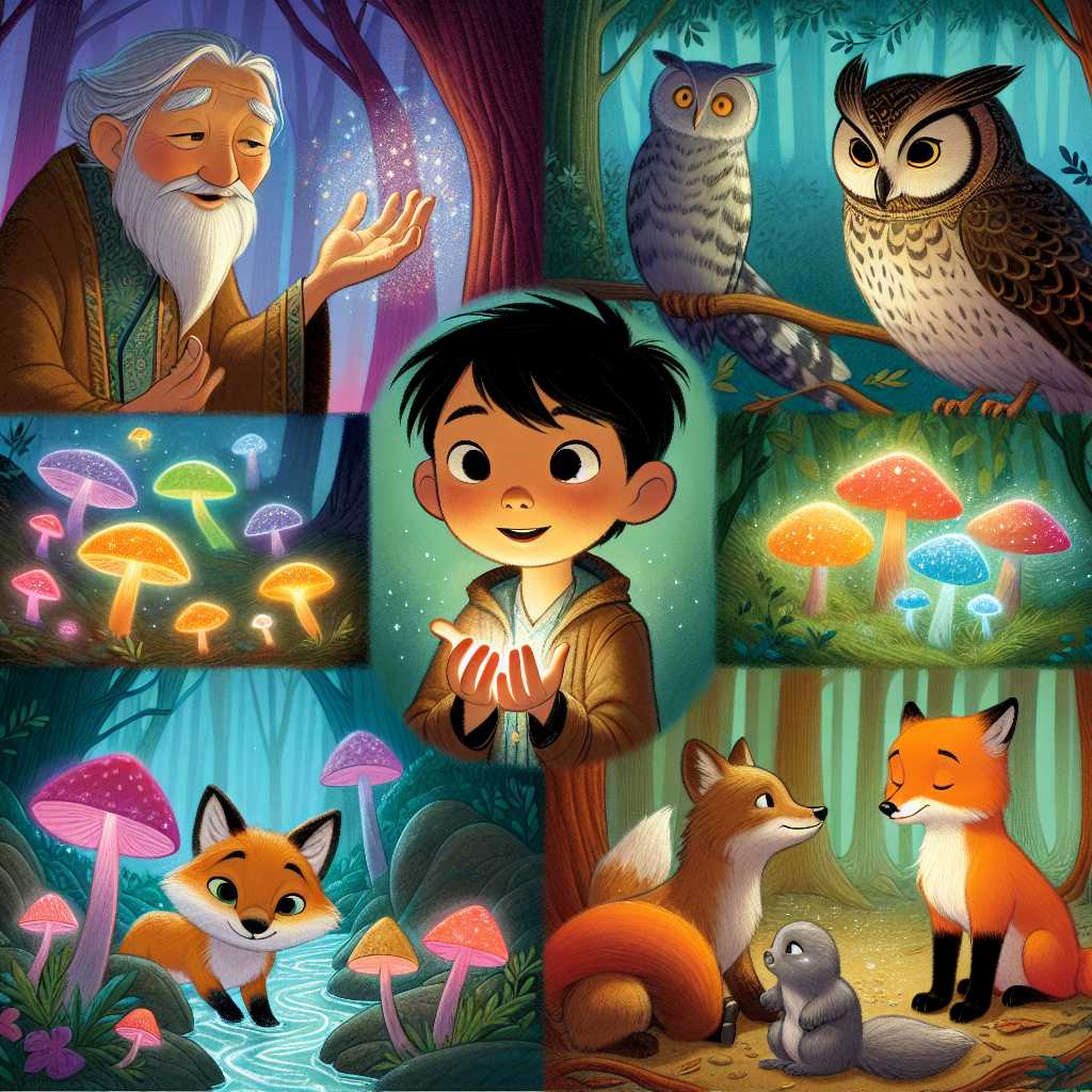 Felix's Adventure in the Forest of Friendly Shadows