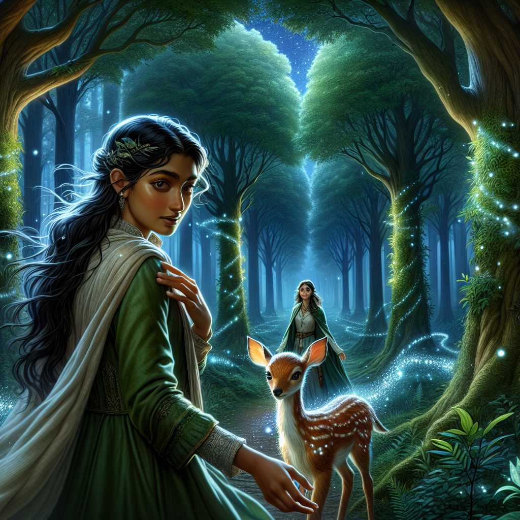 The Whispering Woods: Elara and the Golden Fawn