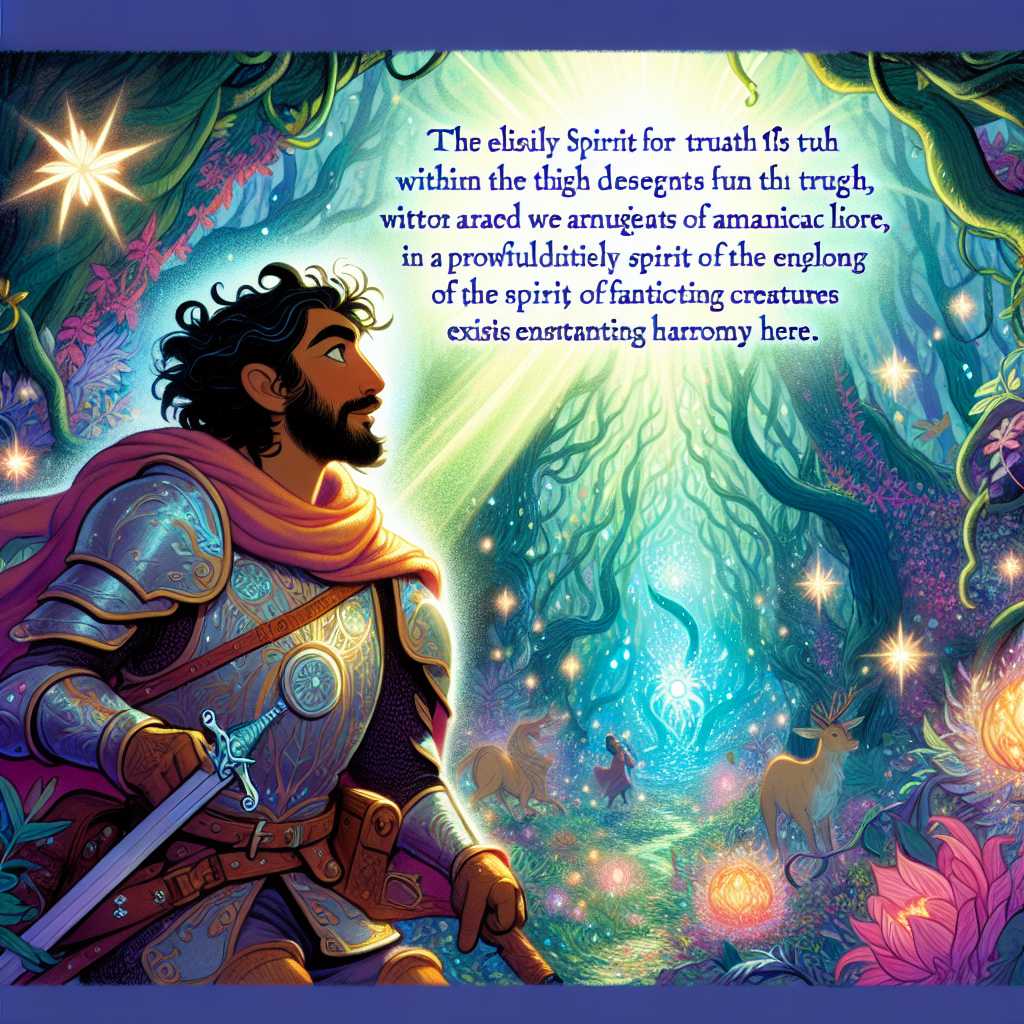 Sir Elion's Journey Through the Whispering Woods