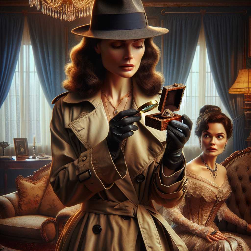 Eliza Marlowe Solves the Velvet Locket Mystery