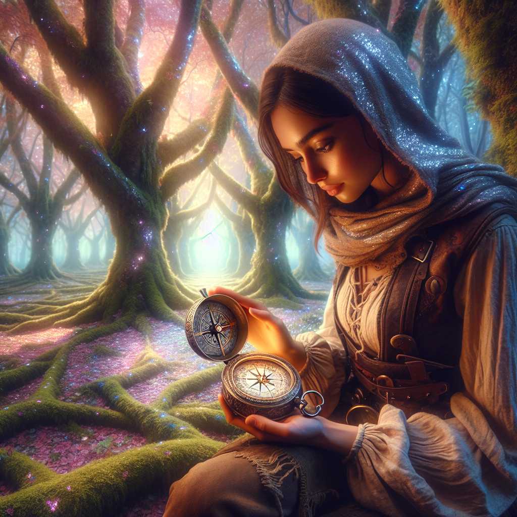 Elara and the Enchanted Compass