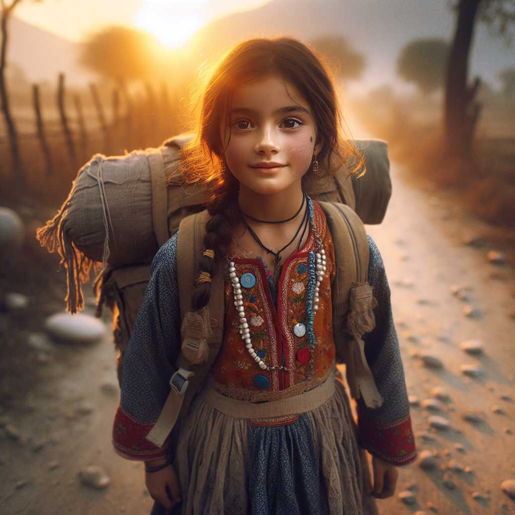 Amara's Journey: A Talisman of Courage and Dreams