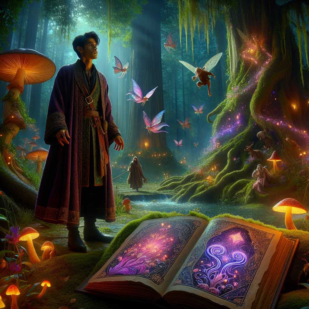 Elias and the Quest for the Ancient Spellbook
