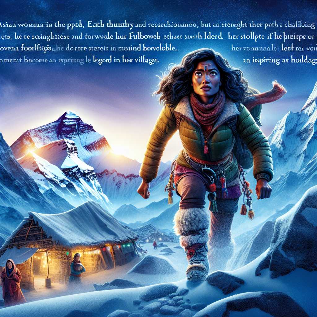 Elara's Ascent: Conquering Everest and Her Dreams