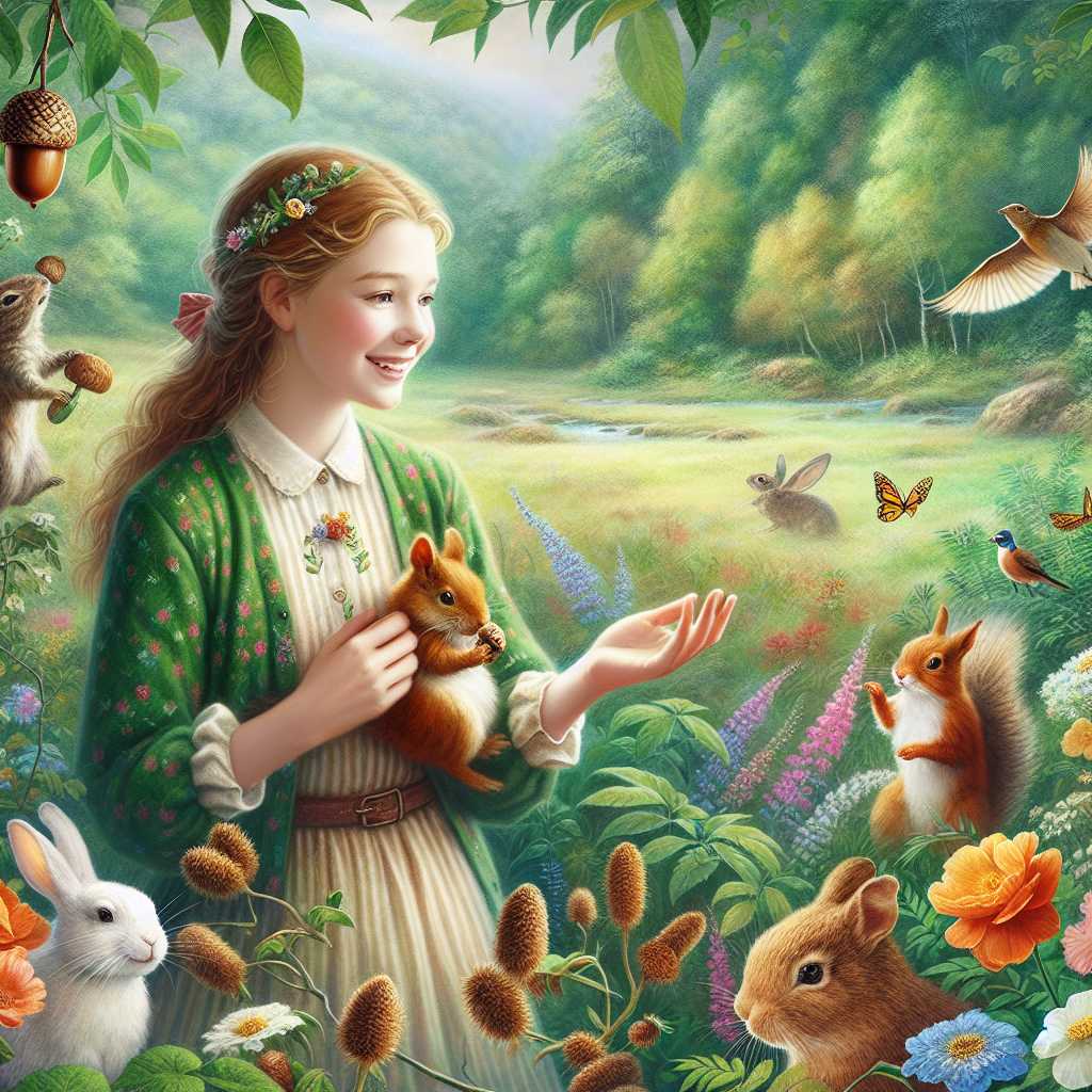 The Tale of Elara and the Enchanted Meadow