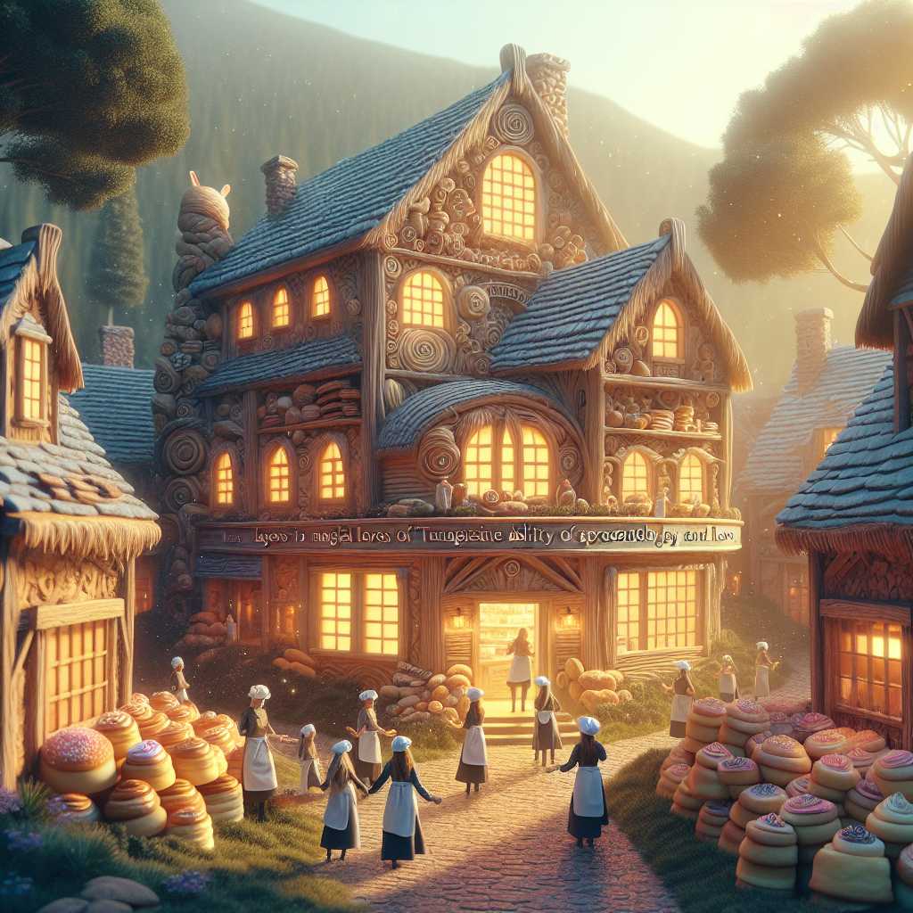 The Enchanted Oven: A Tale of Love and Laughter