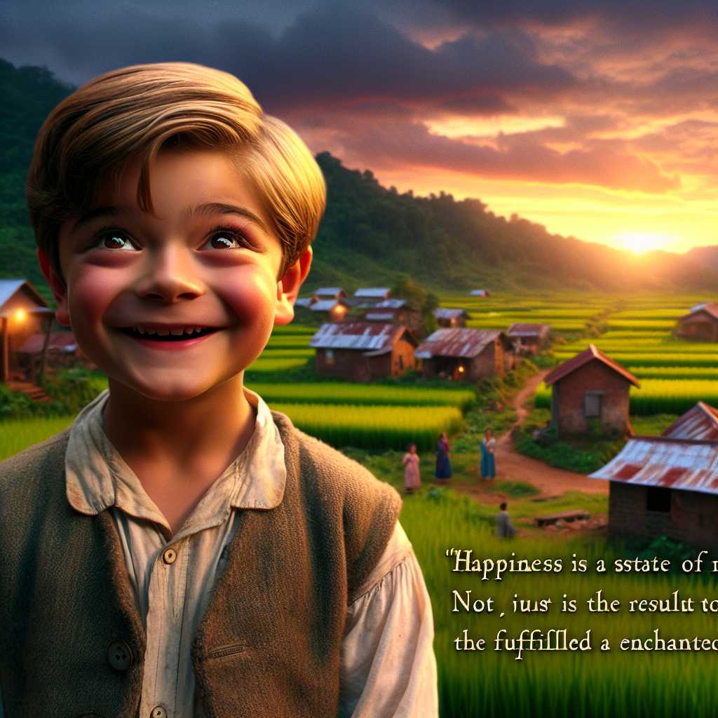 Oliver and the Magic of Happiness in The Enchanted Orchard