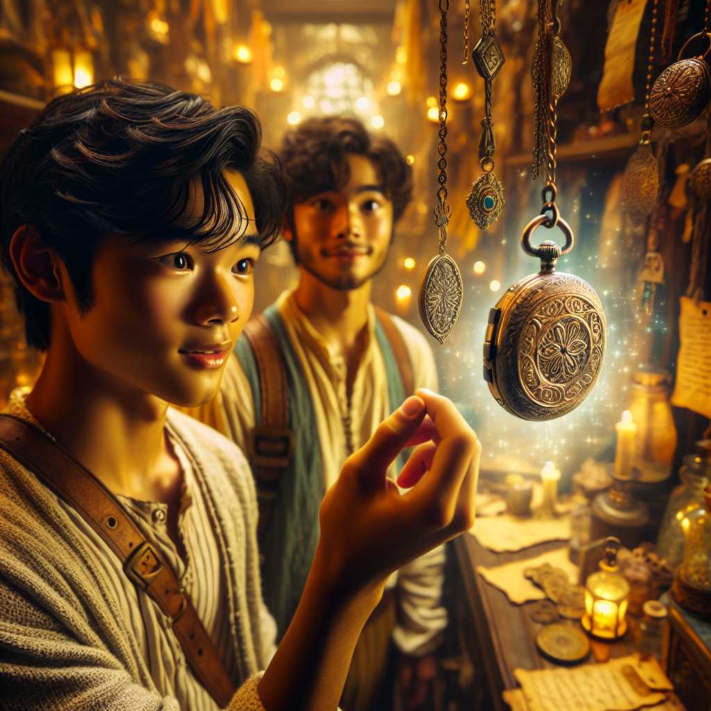 The Timekeeper's Locket: A Journey Through Moments