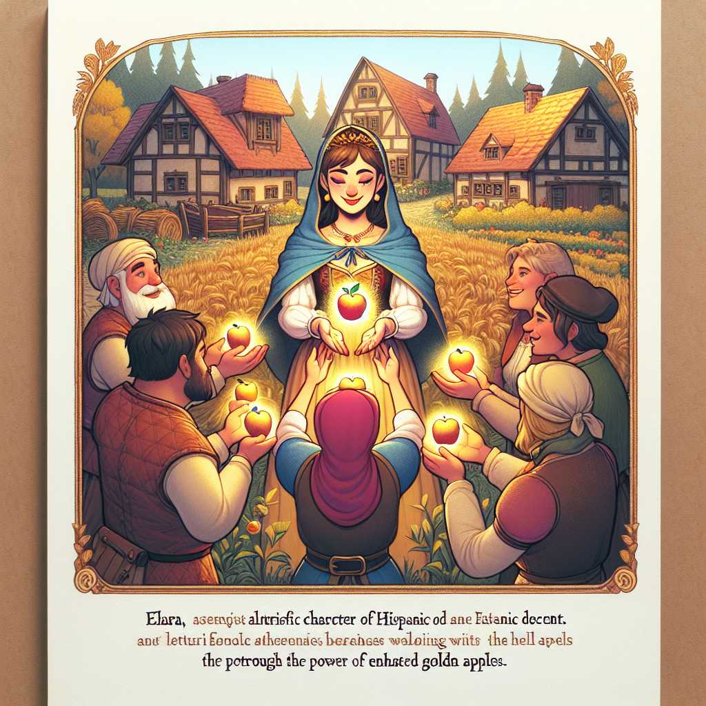 Elara and the Enchanted Golden Apples