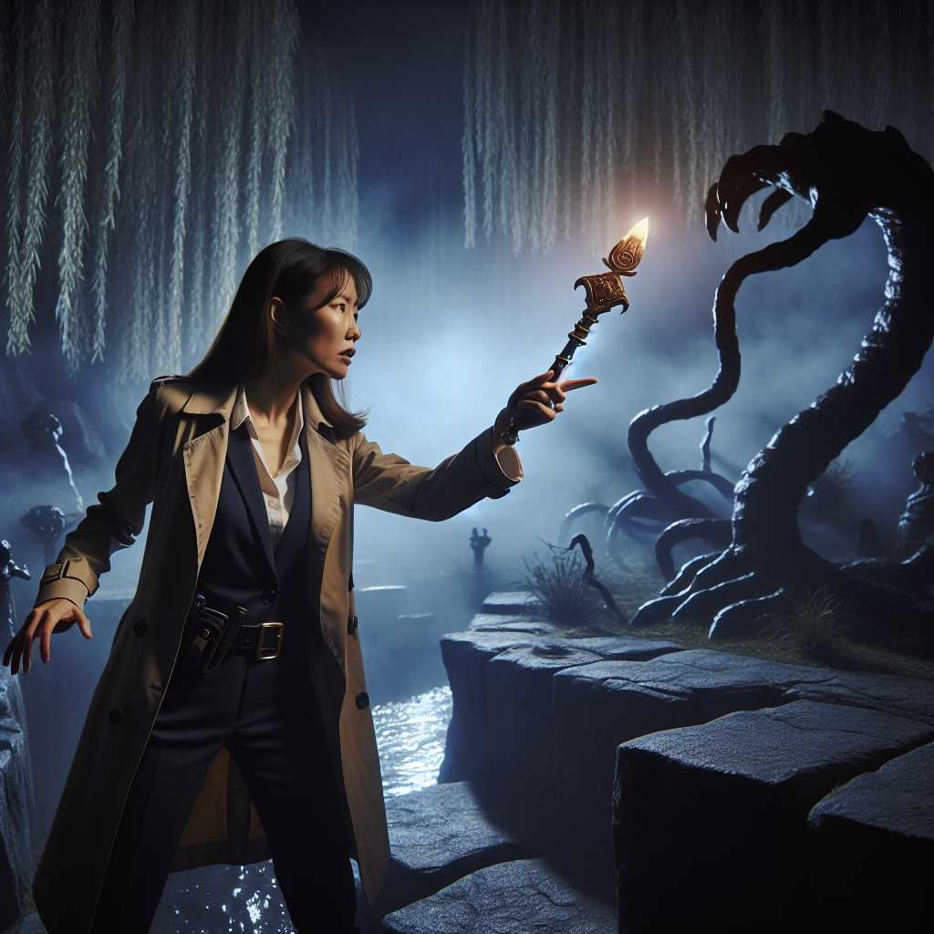 Whispers of the Relic: A Detective's Night Against the Shadows