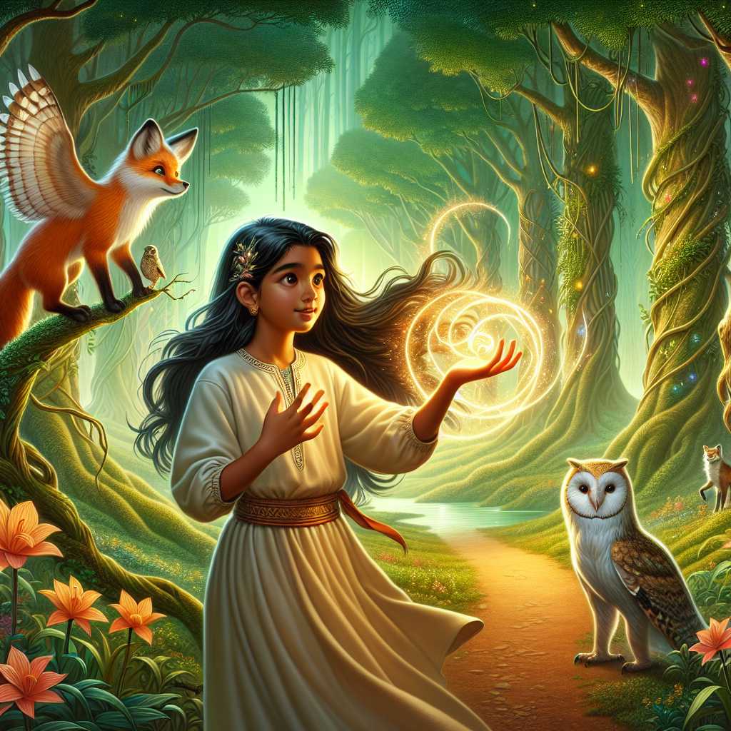 Elara and the Hidden Glade: A Journey of Magic and Adventure