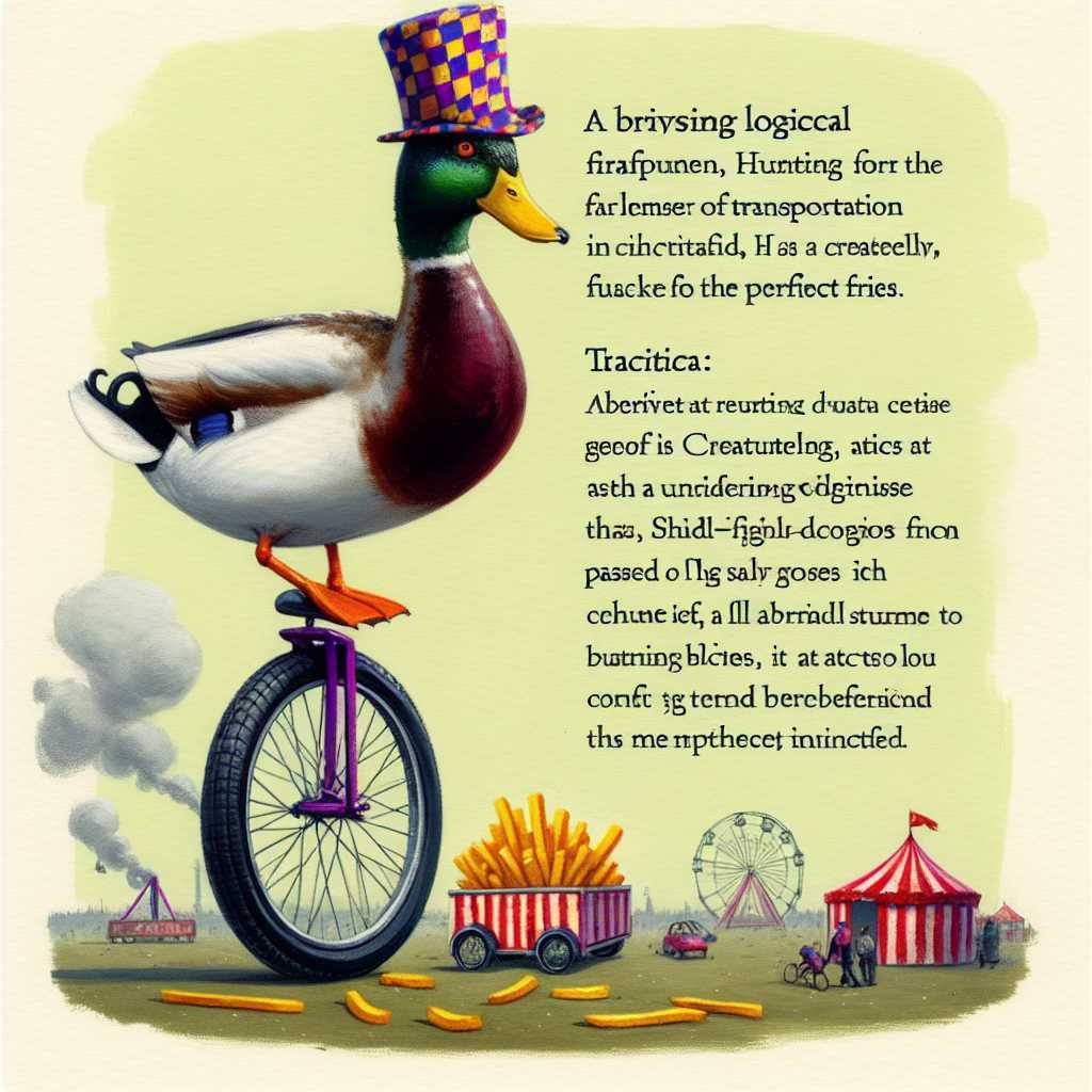 Quackers: The Gourmet Duck's Unicycle Adventure