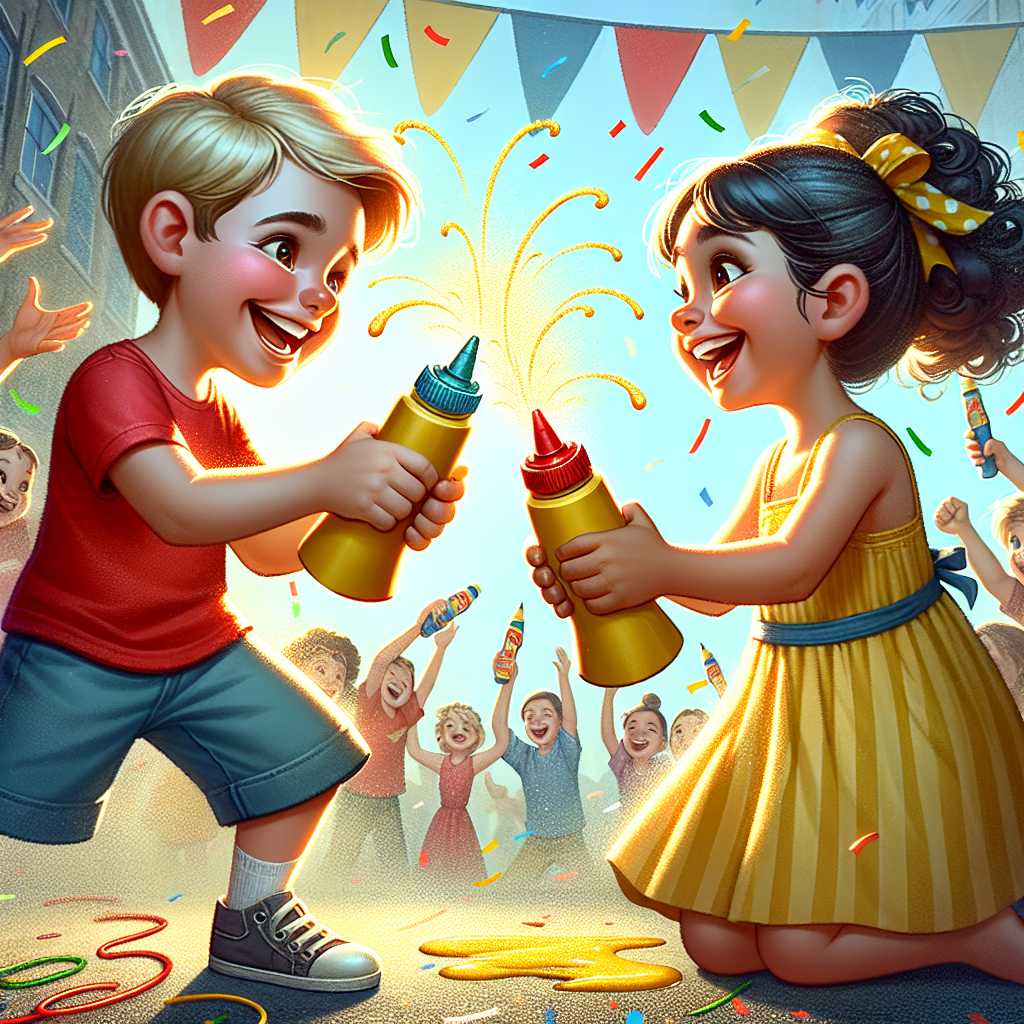 The Great Mustard Caper: A Sparkling Parade Prank