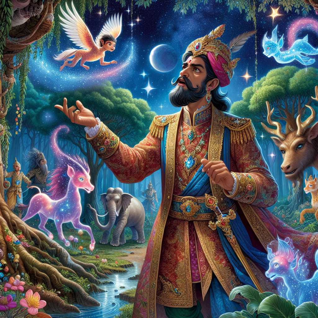 The Enchanted Forest and Prince Elyan's Journey