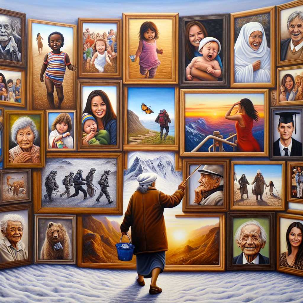 Alice and the Collage of Moments