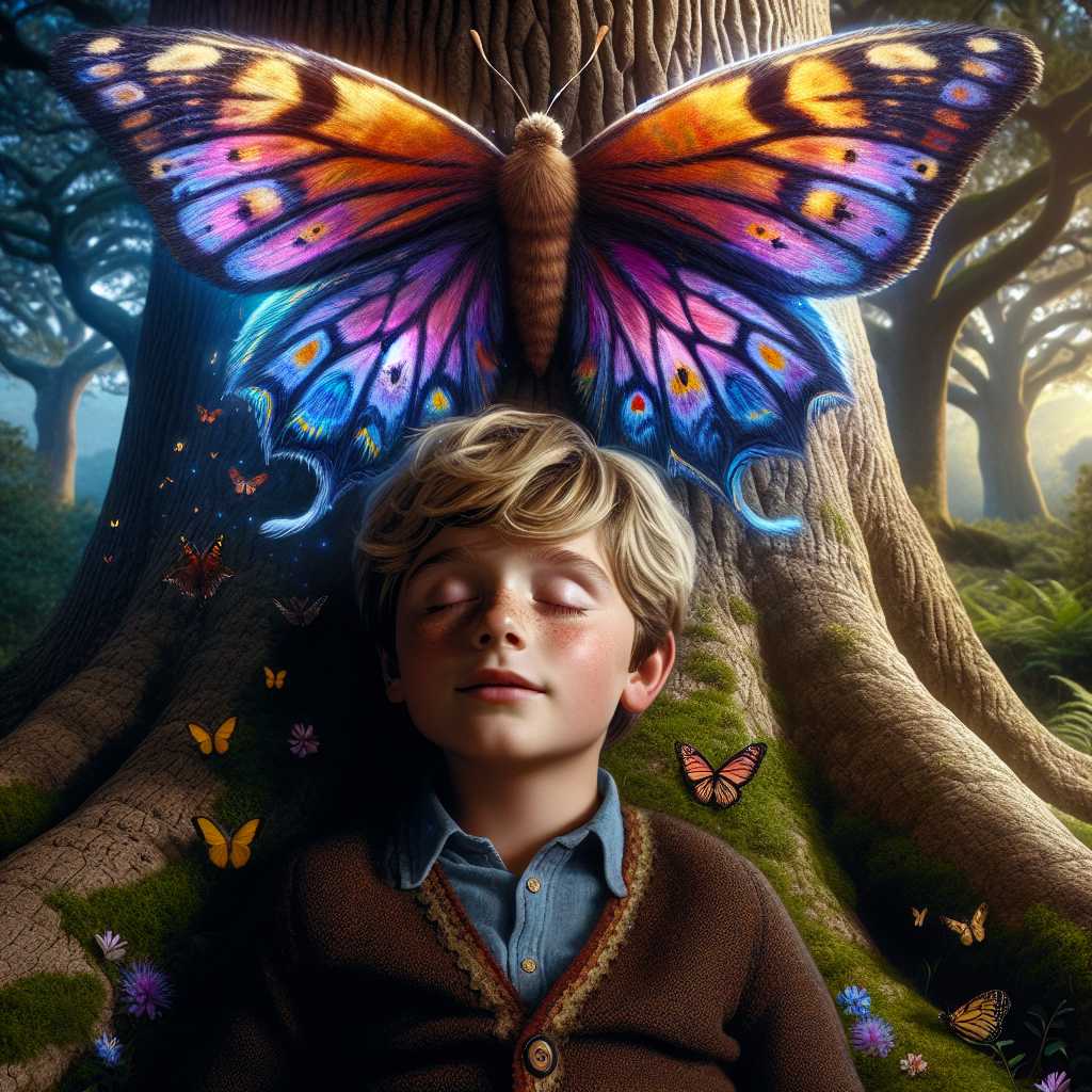 Oliver's Flight: From Dreaming Caterpillar to Soaring Butterfly