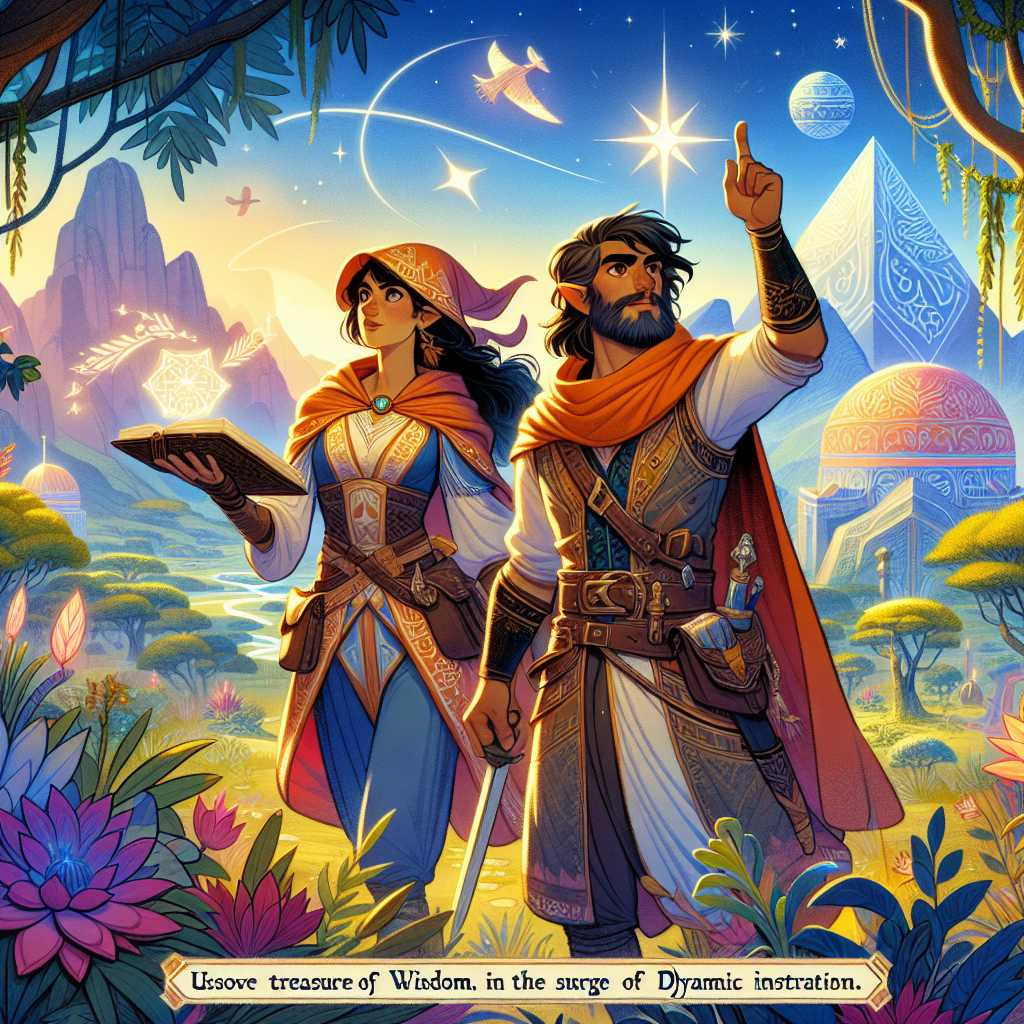 Journey of Courage and Heart: Gareth and the Enchanted Forest