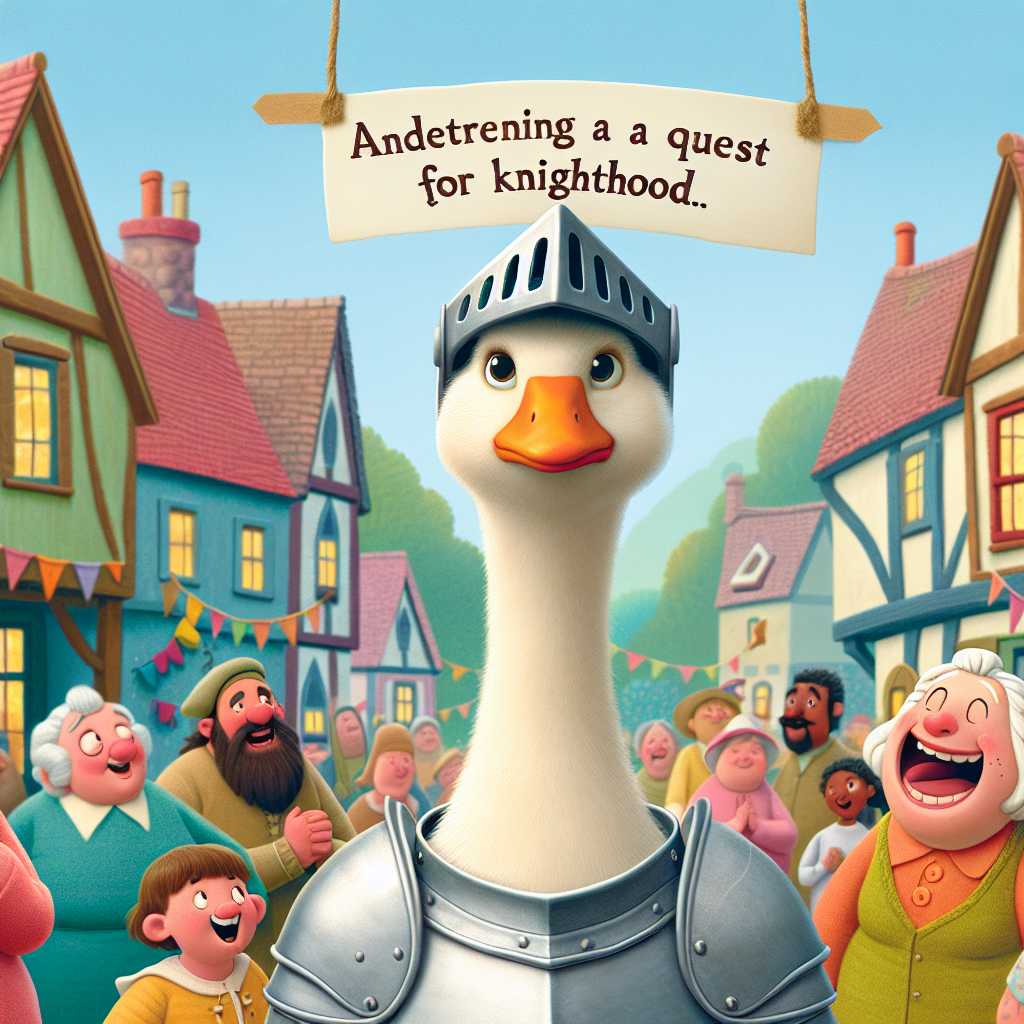 The Knightly Aspirations of Sir Honksalot