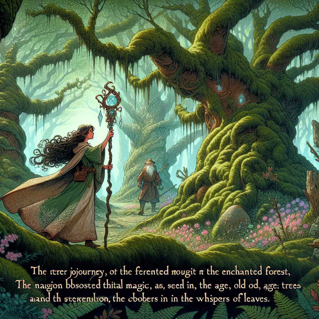 The Tale of Seraphi and the Enchanted Forest