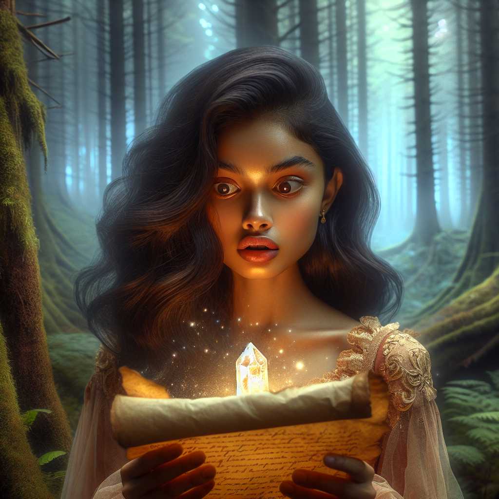 Elara's Enchantment in the Whispering Woods