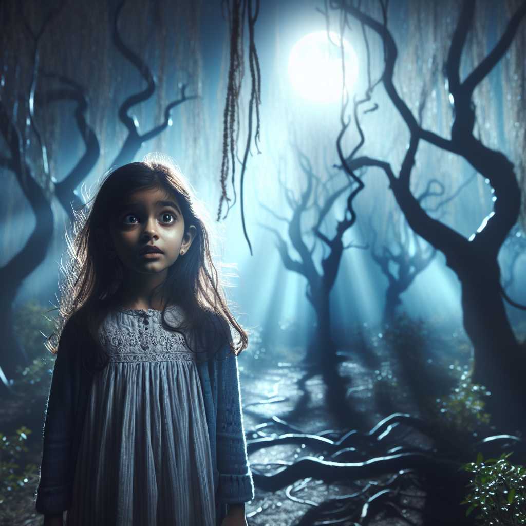 The Moonlit Whisper of Willow Woods