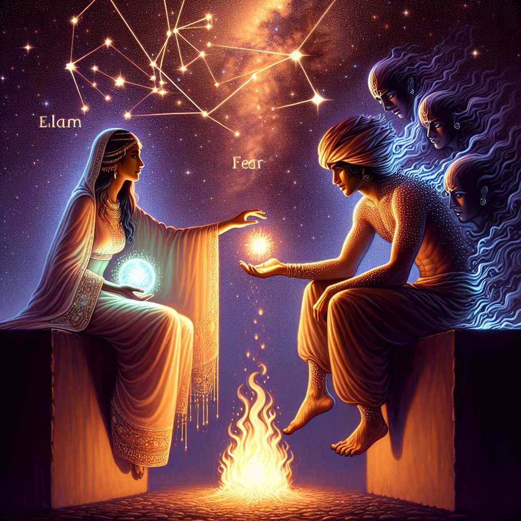 The Tale of Elara and Caelum: Dreams, Stories, and New Beginnings