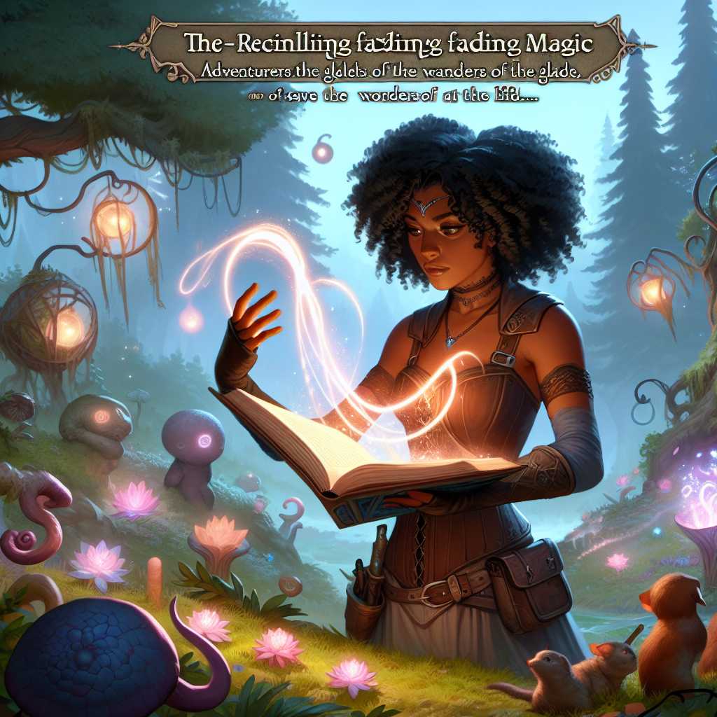 Elara's Quest: Reviving the Enchanted Glade