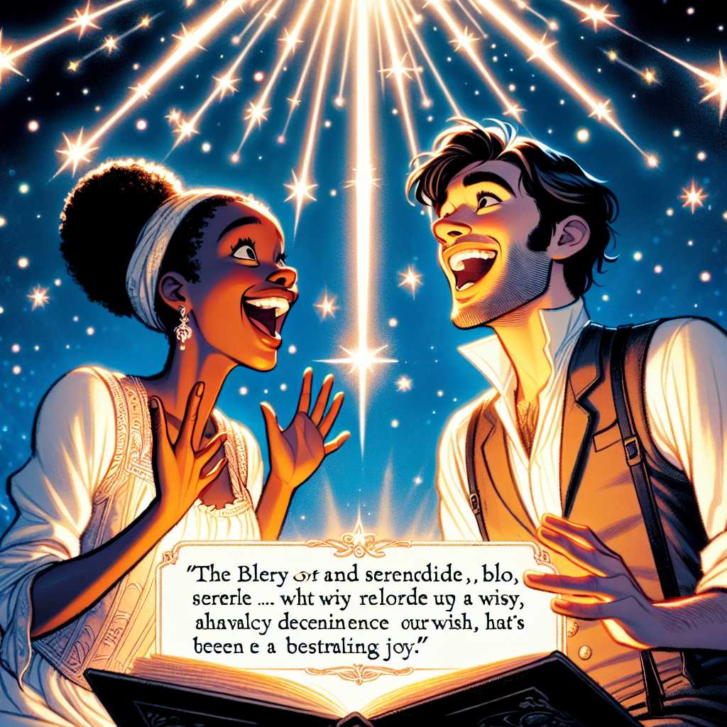 The Bridge of Serendipity: A Tale of Wishes and Dreams