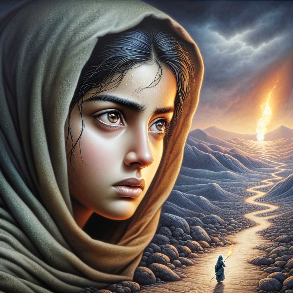 Aisha's Quest: Discovering Strength through the Eternal Flame